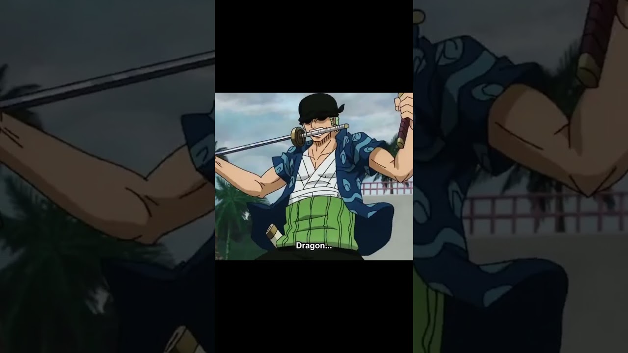 Zoro faces the six-sword wielding octopus fish-man Hatchan 