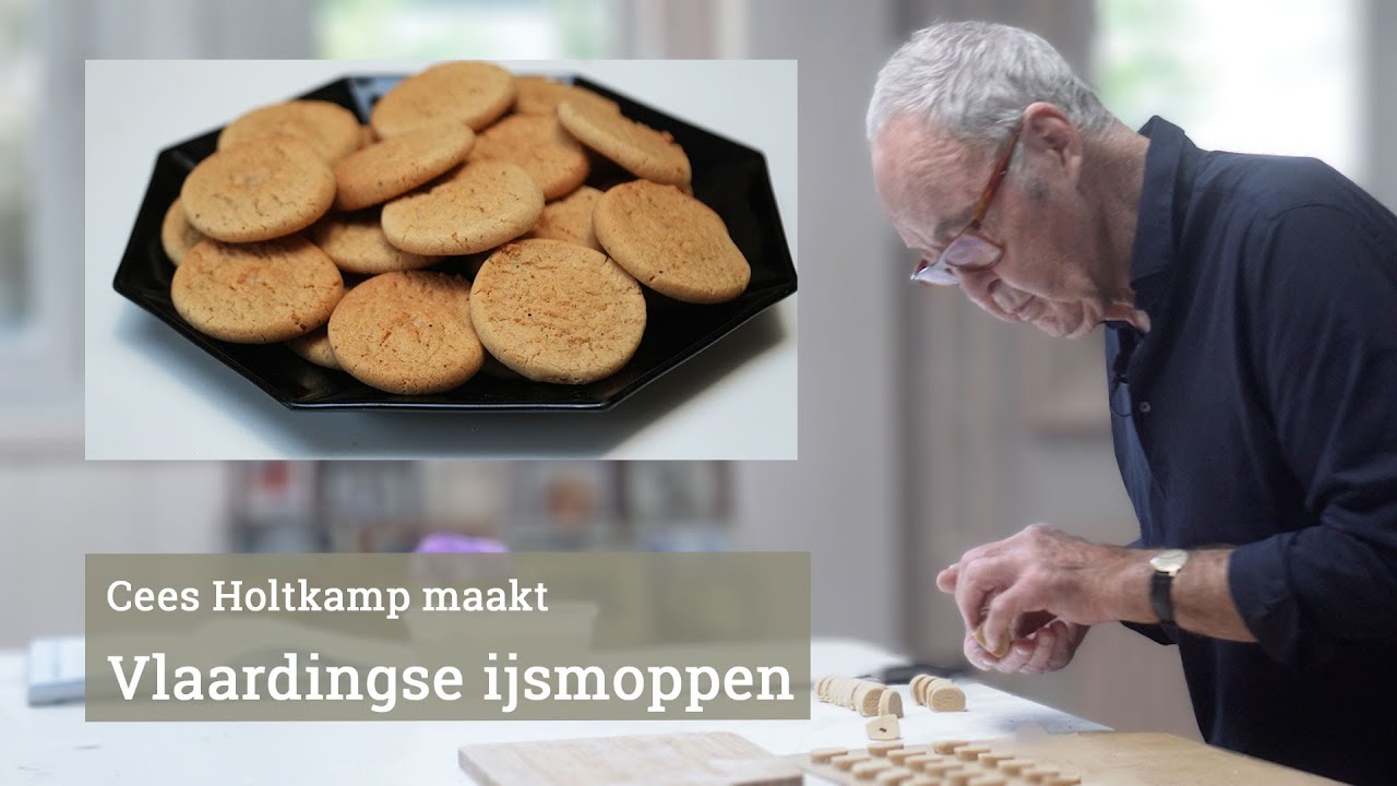 Cees Holtkamp maakt Vlaardinger ijsmoppen
