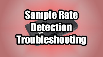 Sample Rate Detection Troubleshooting - RetroTINK-4K Troubleshooting