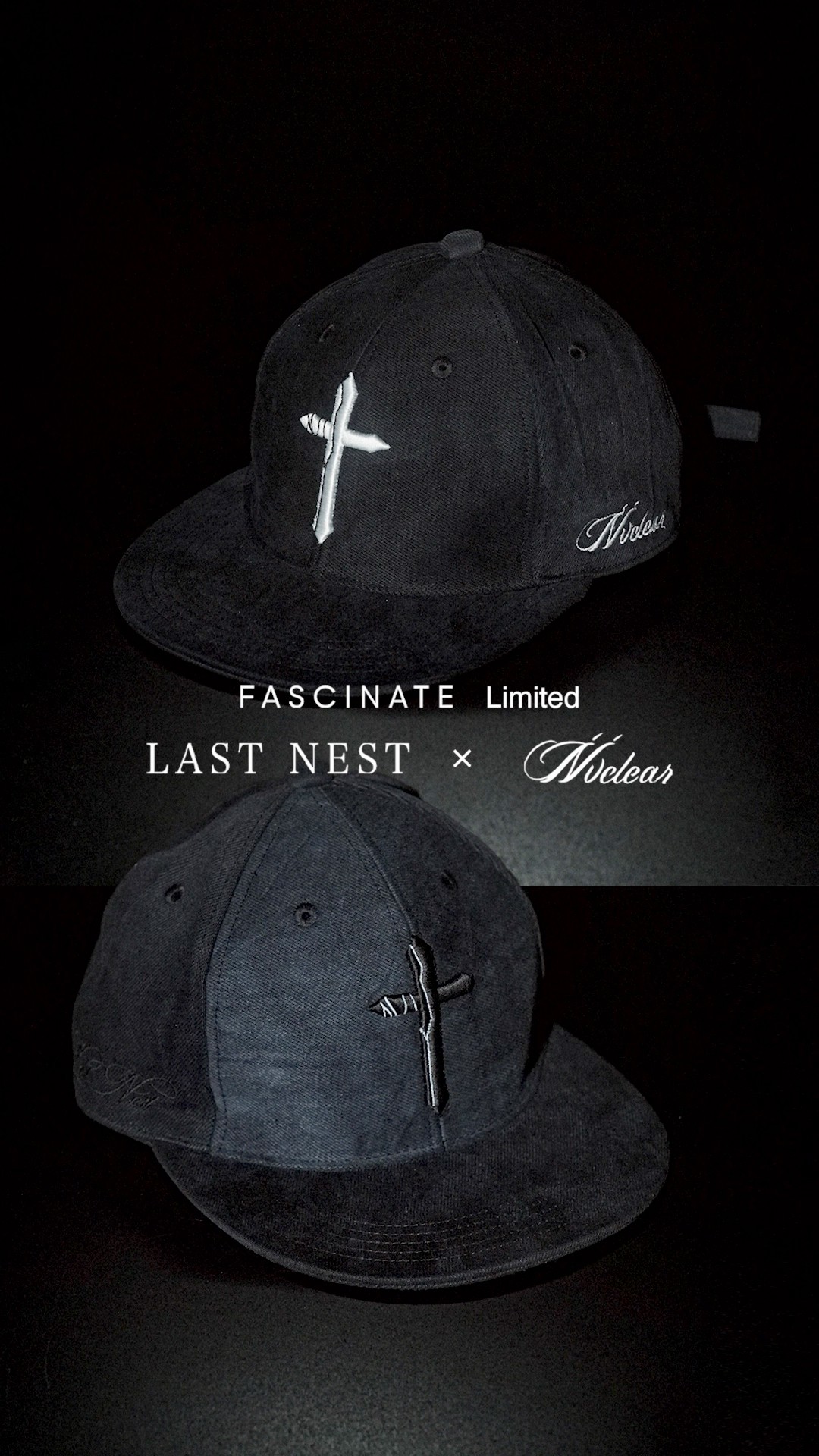 10/4 発売 LAST NEST × NVCLEAR Collaboration Cap - FASCINATE