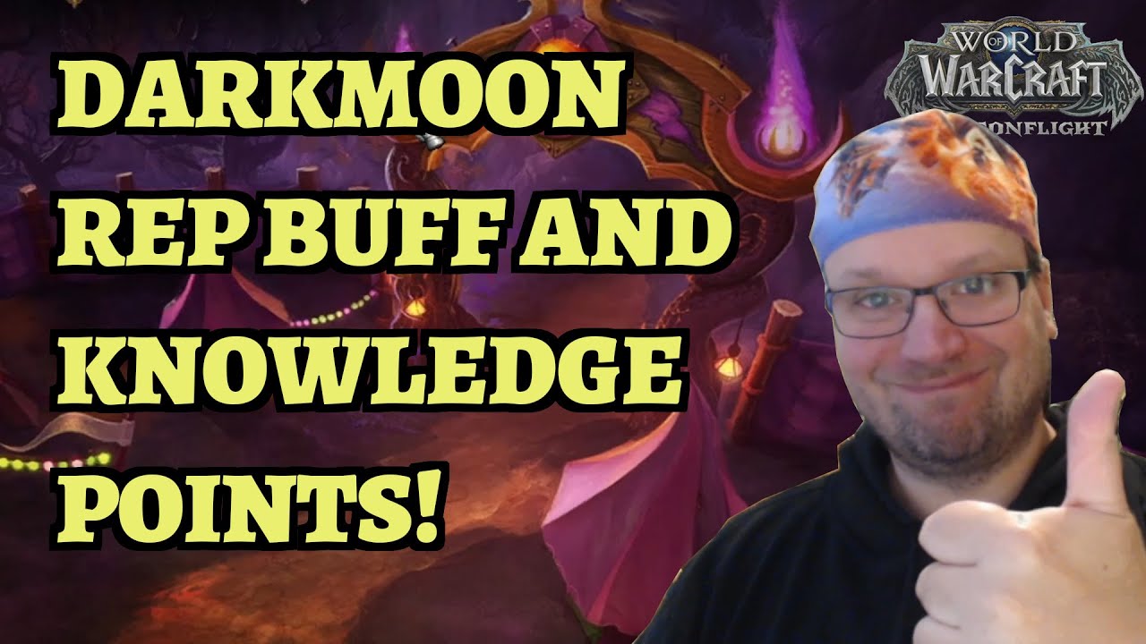 Get Your Reputation and Professions Knowledge Points from Darkmoon Faire! (World of Warcraft) -