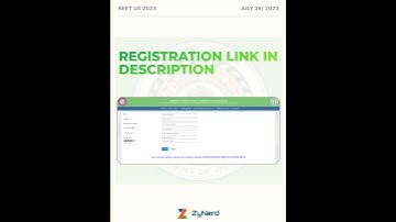 Jharkhand - UG Medical | Online Registration Open #neetug2023