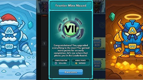 Idle Miner Tycoon: Frontier Mine Speedrun - 22m 40s