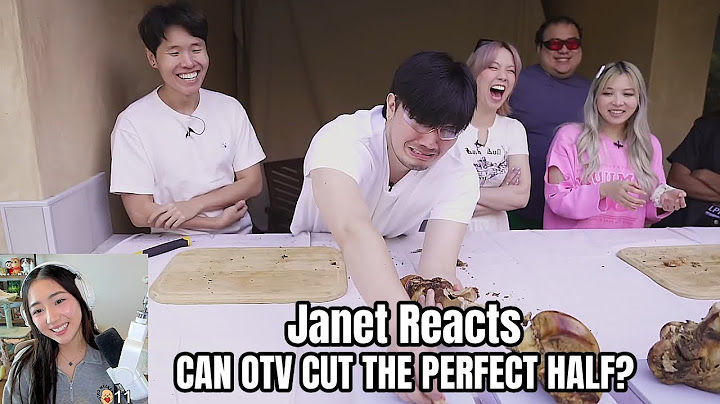 [Janet Reacts] CAN OFFLINETV CUT THE PERFECT HALF?