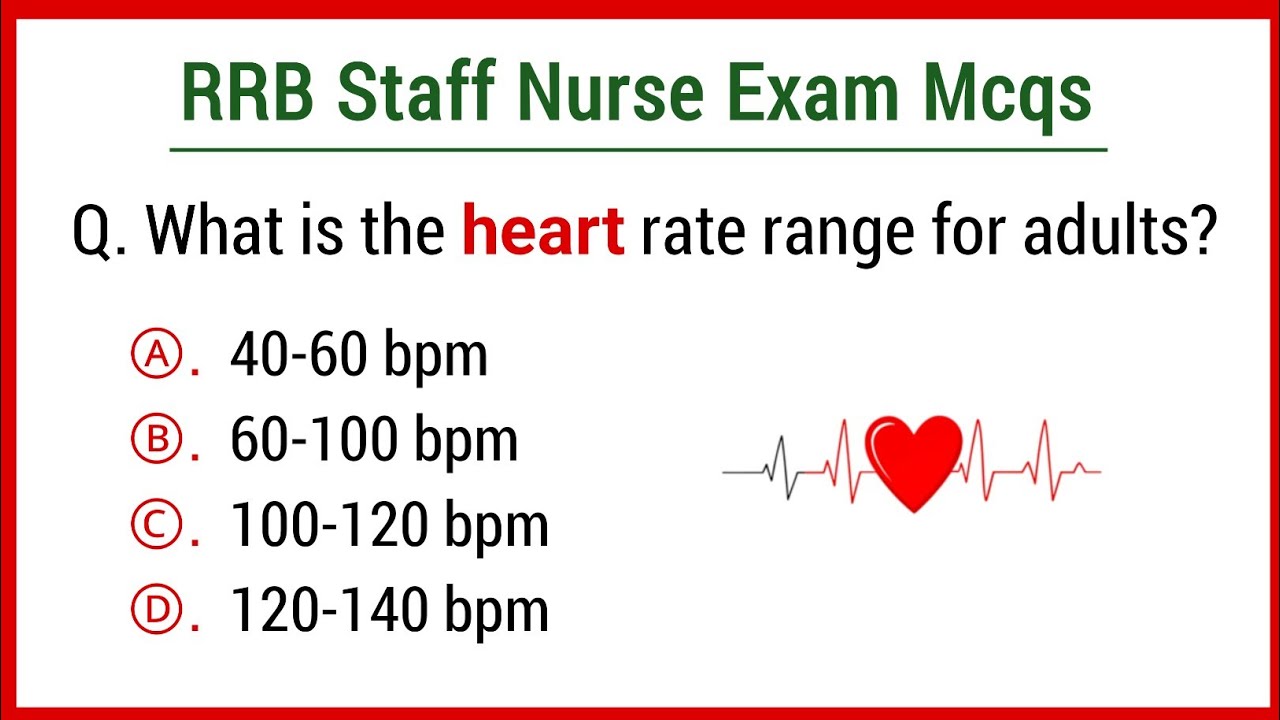 rrb staff nurse mcq questions | mcq for staff nurse exam