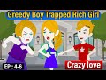 Crazy Love Part Episode 4 To 6 English Story Learn English Animated Story Parvi English