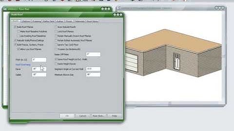 Roof Design / Chief Architect / www.ChiefTutor.com