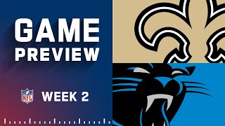 New Orleans Saints vs. Carolina Panthers | Week 2 NFL Game Preview