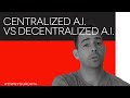 The Future of AI: Centralized vs. Decentralized Models Explained