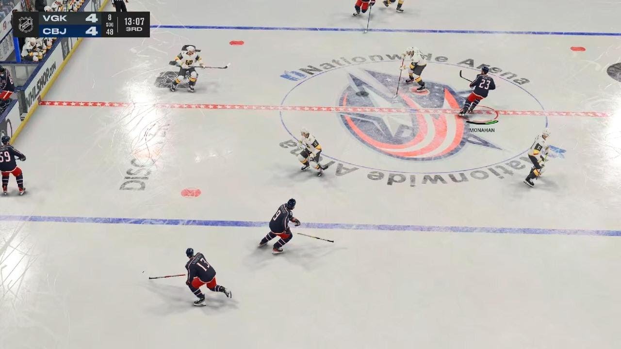 ONE HANDED TUCK IN NHL 25
