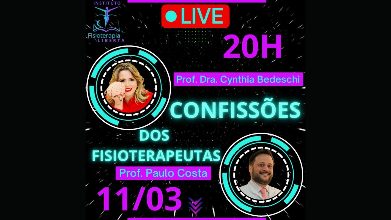 LIVE "CONFISSÕES DOS FISIOTERAPEUTAS"