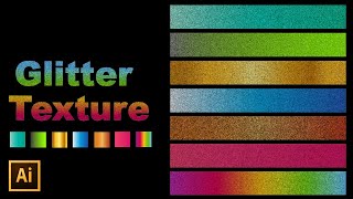 Create Stunning Glitter Texture Effect in Adobe Illustrator - Quick & Easy Tutorial screenshot 5