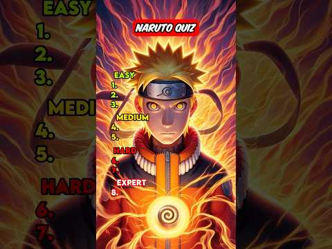 Naruto Quiz! How