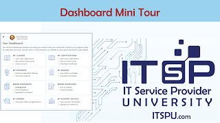 Explore Your Dashboard at IT Service Provider University
