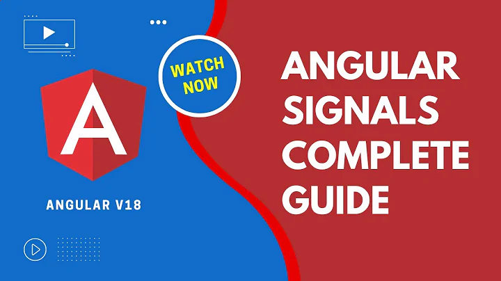 Ultimate Angular 18 Signals Guide: Learn Everything from Scratch