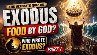 Exodus Bible Quiz | Red Sea, 10 Plagues, Moses Passover Challenge Part 1 How Well Do You Know Exodus