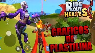 ¿LOS GRÁFICOS DE PLASTILINA TE DAN MAS FPS? | RIDE OUT HEROES