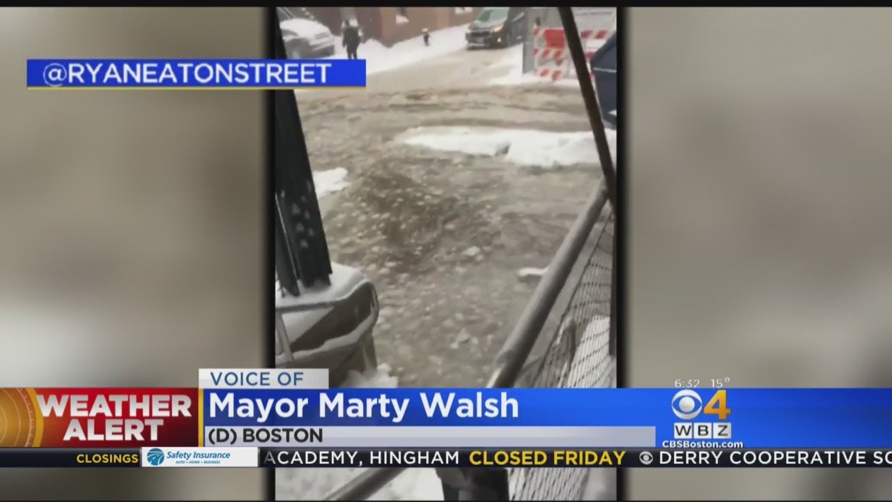 Boston Flooding 'Caught A Lot Of Neighborhoods By Surprise, Marty Walsh Says