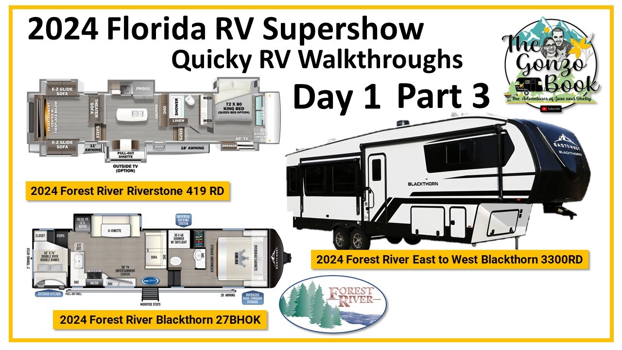 Q03-24 2024 Forest River RV Collections from the Florida RV Supershow