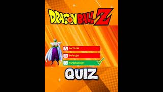 Quiz interativo Dragon ball Z pergunta sobre a origem do Piccolo shorts