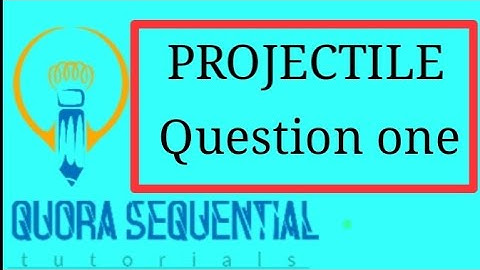 projectile motion question one.     prove that the maximum range R=Vi²/g.