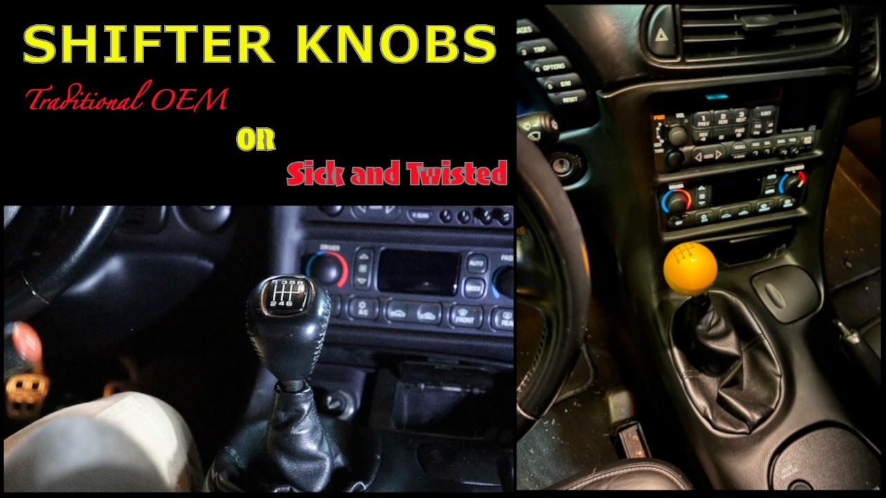 C5 Corvette new shifter knob unboxing and install