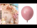 😍 Globos de Latex Nude de Piel Rosa para Decoración de 15 Años y Bodas