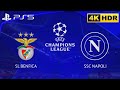 Pure UCL Drama! | Benfica vs Napoli | PS5 FC26 4K