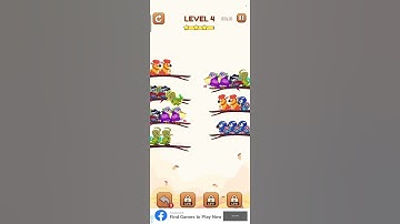 bird sort level:-4 #reel #game