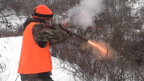 Rabbit hunt with 28 ga. Flintlock Fowler!