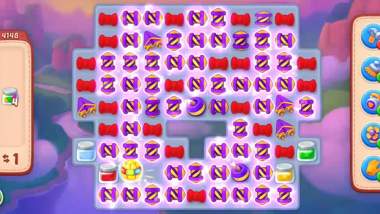 homescapes wonderful game play video 🏡🏠🏘️