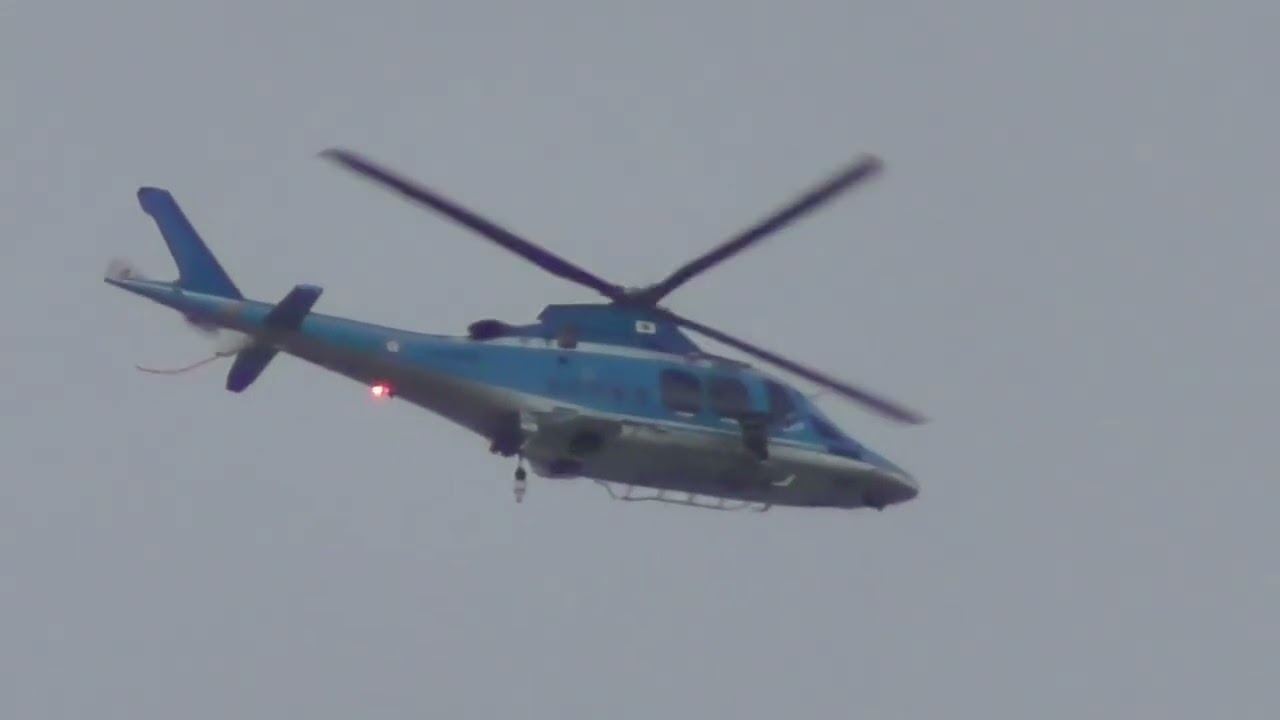 2025.12.22 米子 AW109 鳥取県警