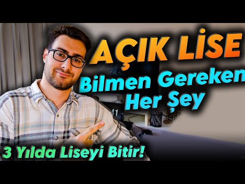 Açık Lise' ye Geçmek Mantıklı mı? | Açık Lise DİKKAT Etmen Gerekenler!