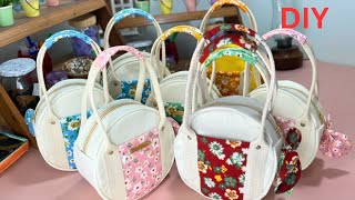 You Won’t Believe How Easy It Is! 😍 DIY Round Bag Sewing Tutorial | Pro Sewing Hack Inside ✂️