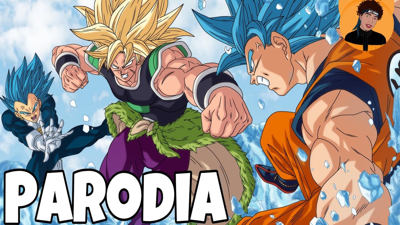 Goku y Vegeta Vs broly 🤣🤣 (version completa) || Naruto Dominicano