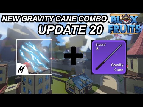 Bloxfruits New Sword Rework Gravity Cane V2! - BiliBili