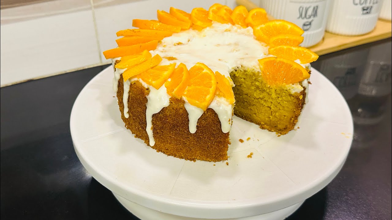 Amazing Orange Cake Recipe// The Most Tender Orange Cake//