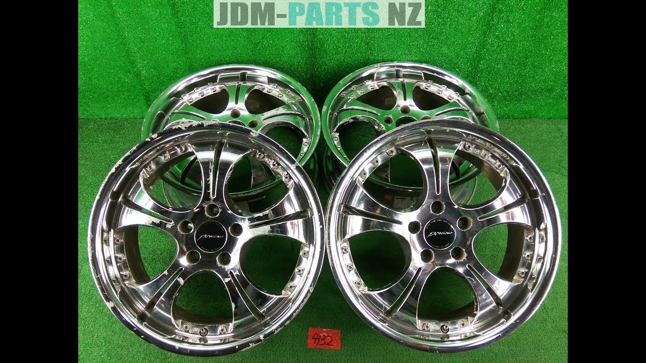 4132 STITCH PRECIOUS 18x7.5j +52 5x114.3 CB73 x4 YouTube