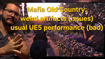 Mafia Old Country: another victim of UE5 performance and visual problems.