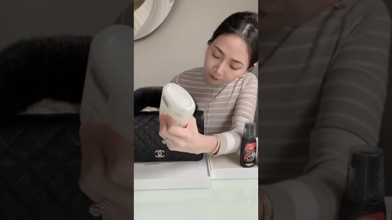 Secret Tip on Cleaning Chanel Bag (1/3) 