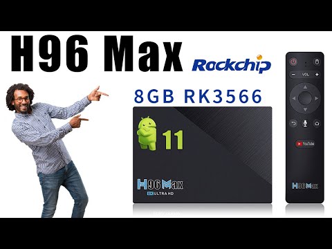 New and Improved H96 Max RK3566 8GB RAM Android 11 TV Box