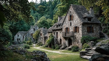 Medieval Village Life | Relaxing Medieval Music in an Old Stone Hamlet - Celtic Fantasy Music