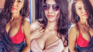 Gorgeous Model With Amazing Curves Huge Cleavage Sexy Saree Photoshoot Hot Navel Viral Desi Reelz
