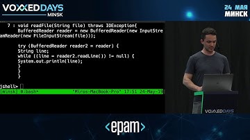 Writing cleancode withmodern Java.  Miro Cupak, Dnastack