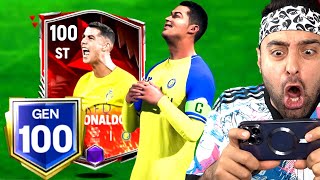 ÖYLE BİR ŞEY OLDUKİ İNANILMAZ  100 RONALDO VE 100 GEN ? EA FC MOBİLE 2024 PAKET AÇILIMI !