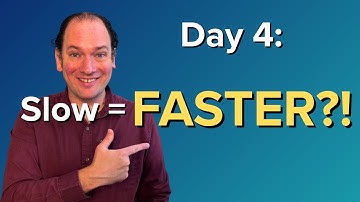 Day 4: Why Slow Practice Makes You Improve FASTER (The Right Way)