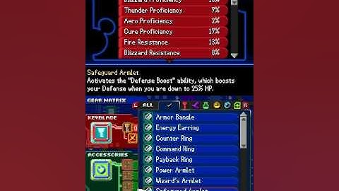 KINGDOM HEARTS Re:coded - Gear Matrix