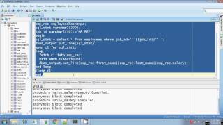 Oracle dynamic sql select while opening ref cursor sys ref cursor Part 8