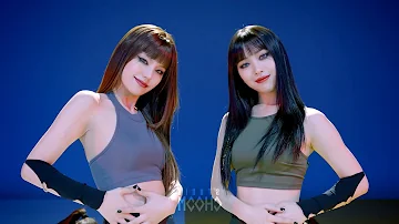 [4K mirrored] ITZY YEJI & RYUJIN (예지 & 류진) - 'Break My Heart Myself' _ Bebe Rexha [MIX & MAX]