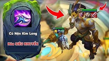 HÓA THẦN KHUYỂN NASUS KHI CÓ LÕI " CÚ NỆN KIM LONG " FARM Q TÍCH STACK SÁT THƯƠNG VÔ HẠN 1 GÕ 1 MẠNG